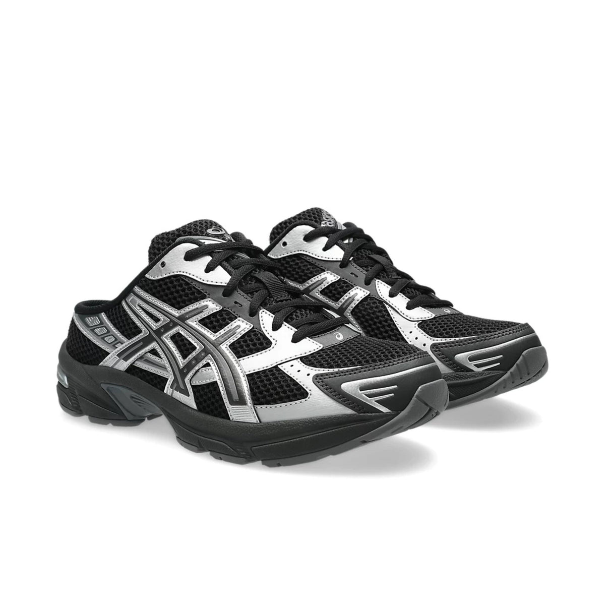 ASICS GEL-1130 MULE SHOES - BLACK/GRAPHITE GREY