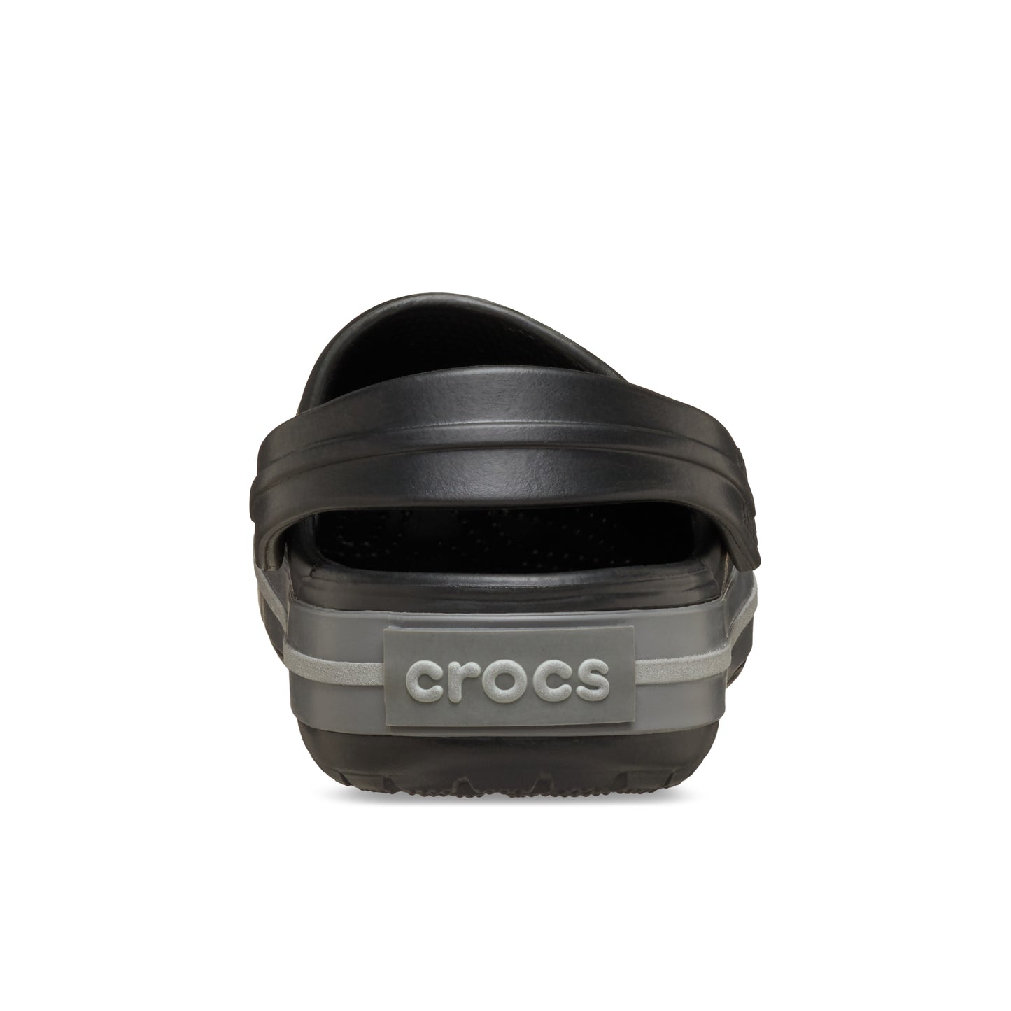 CROCBAND REFLECTIVE CLOG SHOES - BLACK