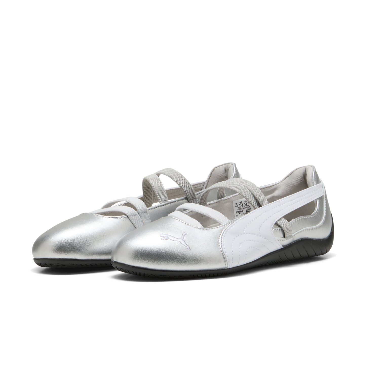 SPEEDCAT BALLET METALLIC SHOES WNS - PUMA SILVER