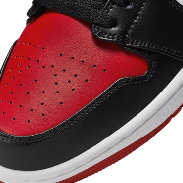 AIR JORDAN SHOES 1 LOW - WHITE/BLACK