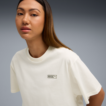 ÁO PUMA X ROSÉ RELAXED TEE - WARM WHITE