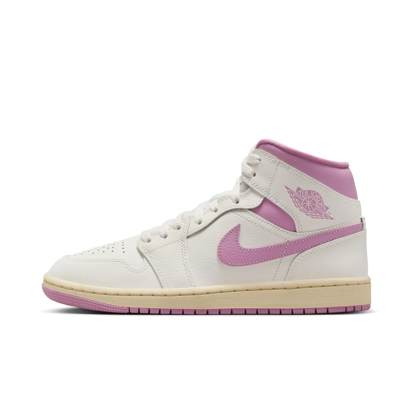 GIÀY WMNS AIR JORDAN 1 MID - SAIL/ORCHID