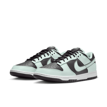 NIKE DUNK LOW RETRO PRM SHOES - DK SMOKE GRAY/BARELY GREEN-WHITE