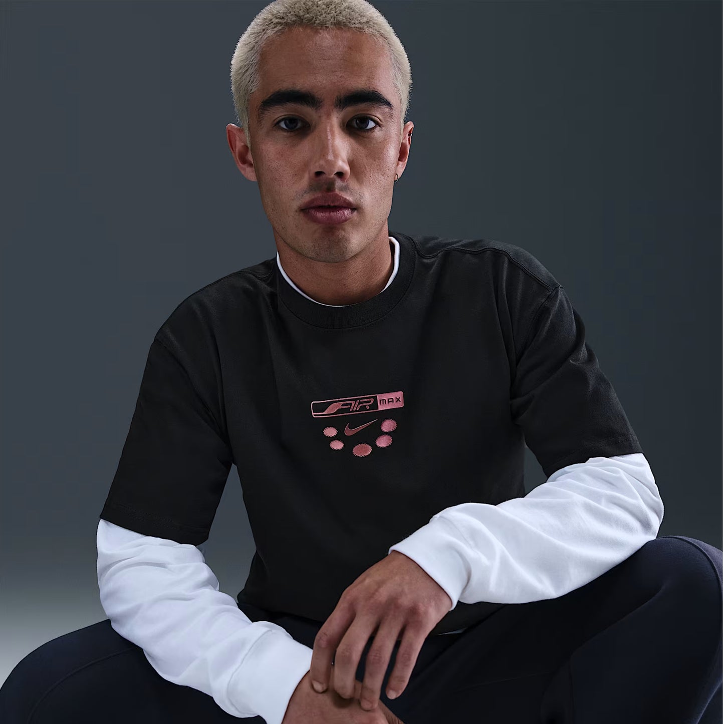 ÁO NAM AS U NSW TEE M90 OC AIRMA - BLACK