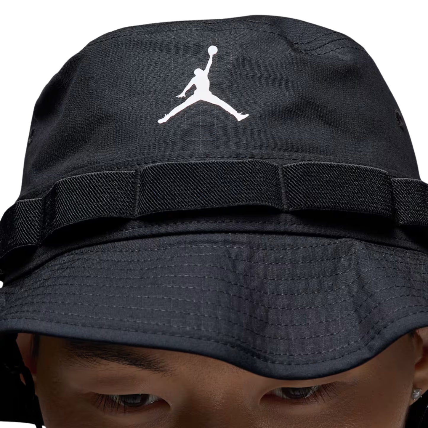 NIKE U J APEX BUCKET JUMPMAN HAT - BLACK/WHITE