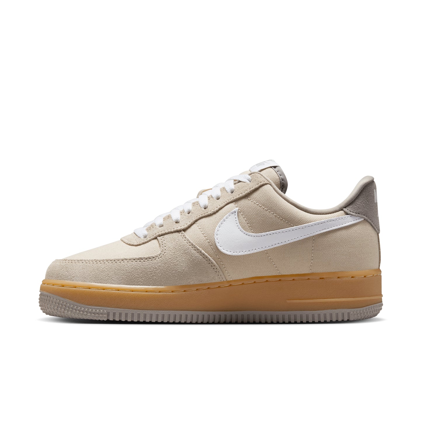 WMNS AIR FORCE 1 '07 SHOES - LTKAKI/WHITE
