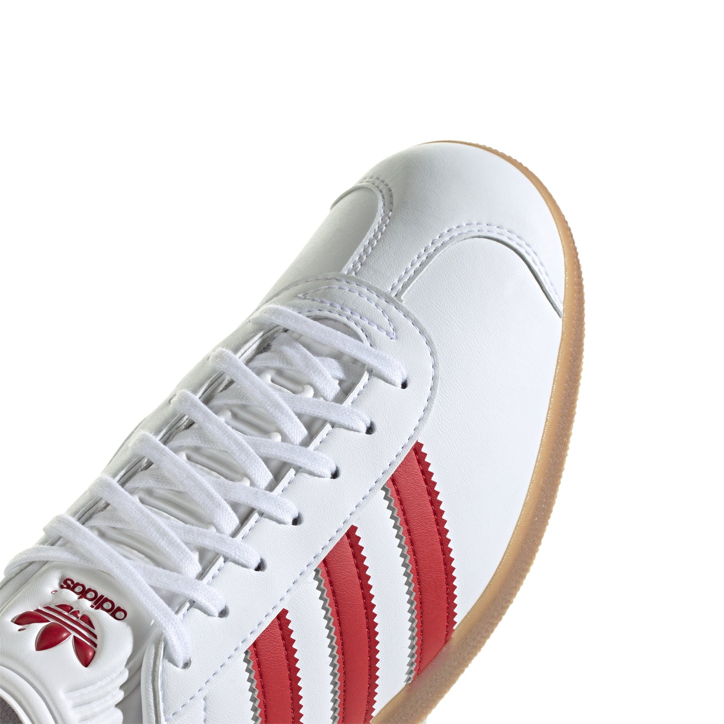 GAZELLE SHOES - FTWWHT/POWER RED
