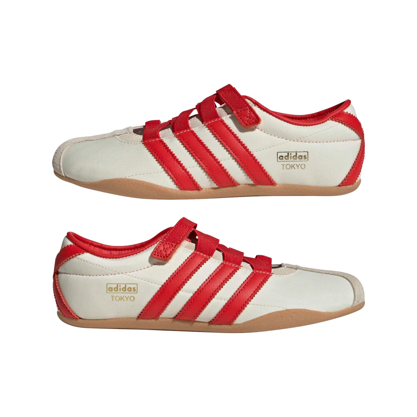 TOKYO MJ W SHOES - CREAM WHITE/RED