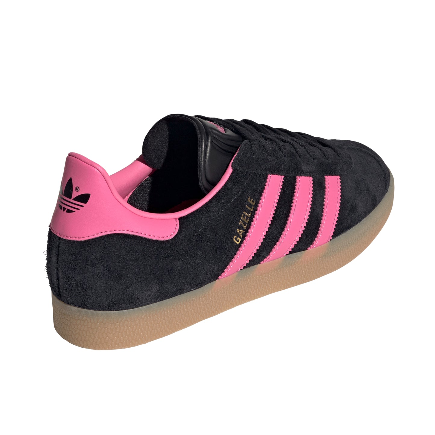 GAZELLE SHOES - CORE BLACK/PINK