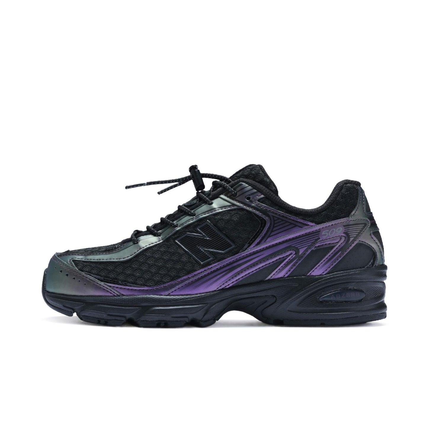 SHOES U509ABG - BLACK/SLATE GRAY/PLUM