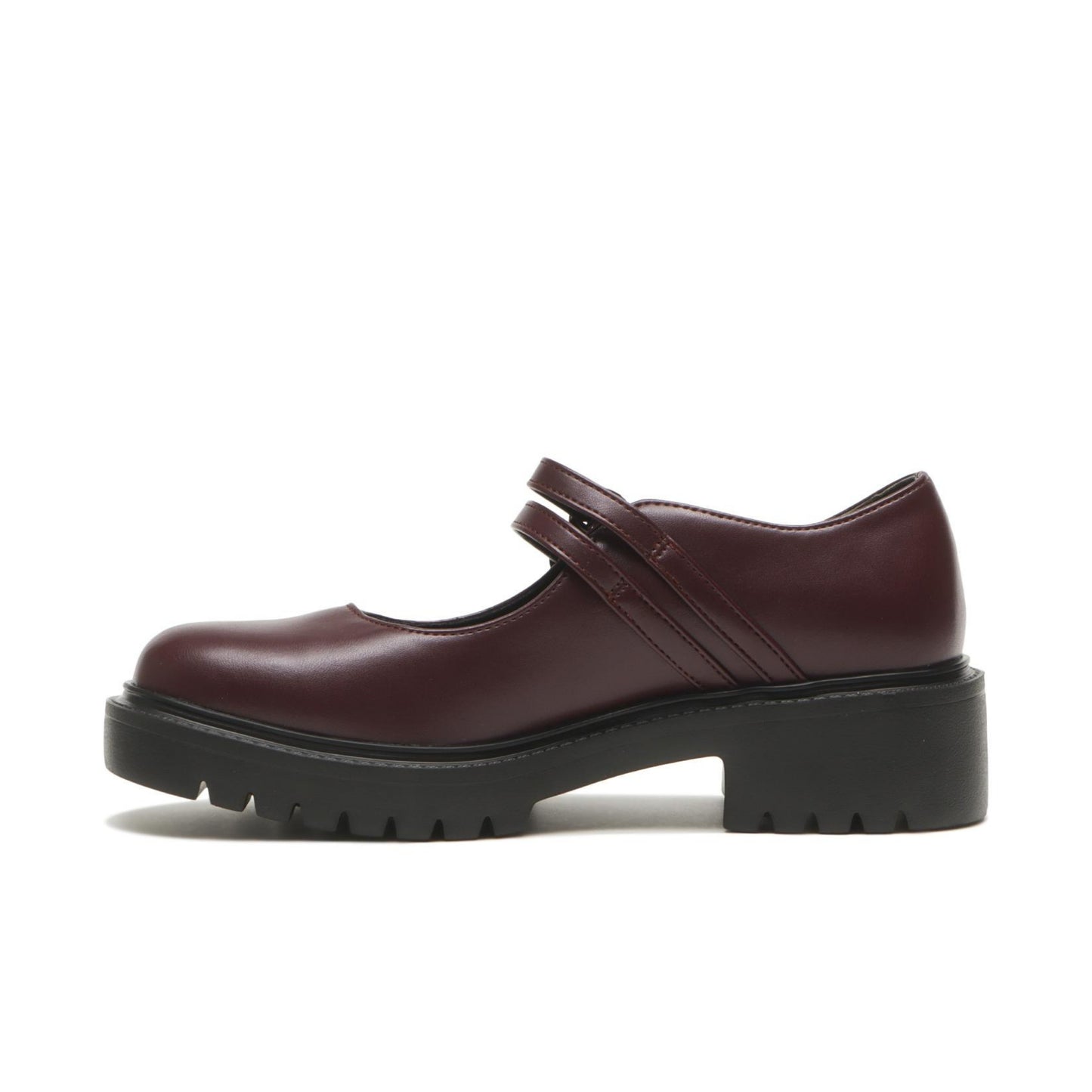 MARY JANE 5 TRACK WOMEN'S SHOES - BURGUNDY