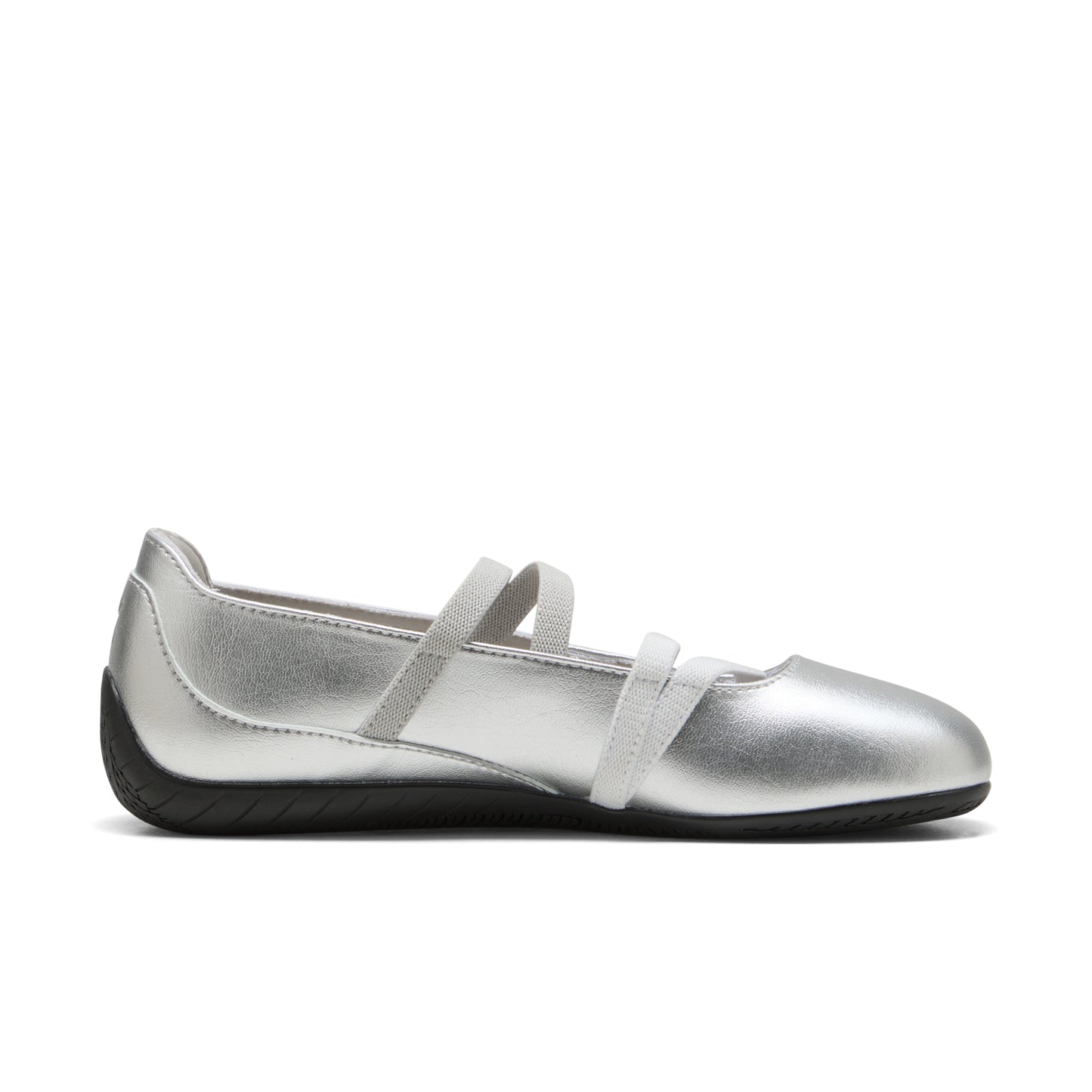 SPEEDCAT BALLET METALLIC SHOES WNS - PUMA SILVER