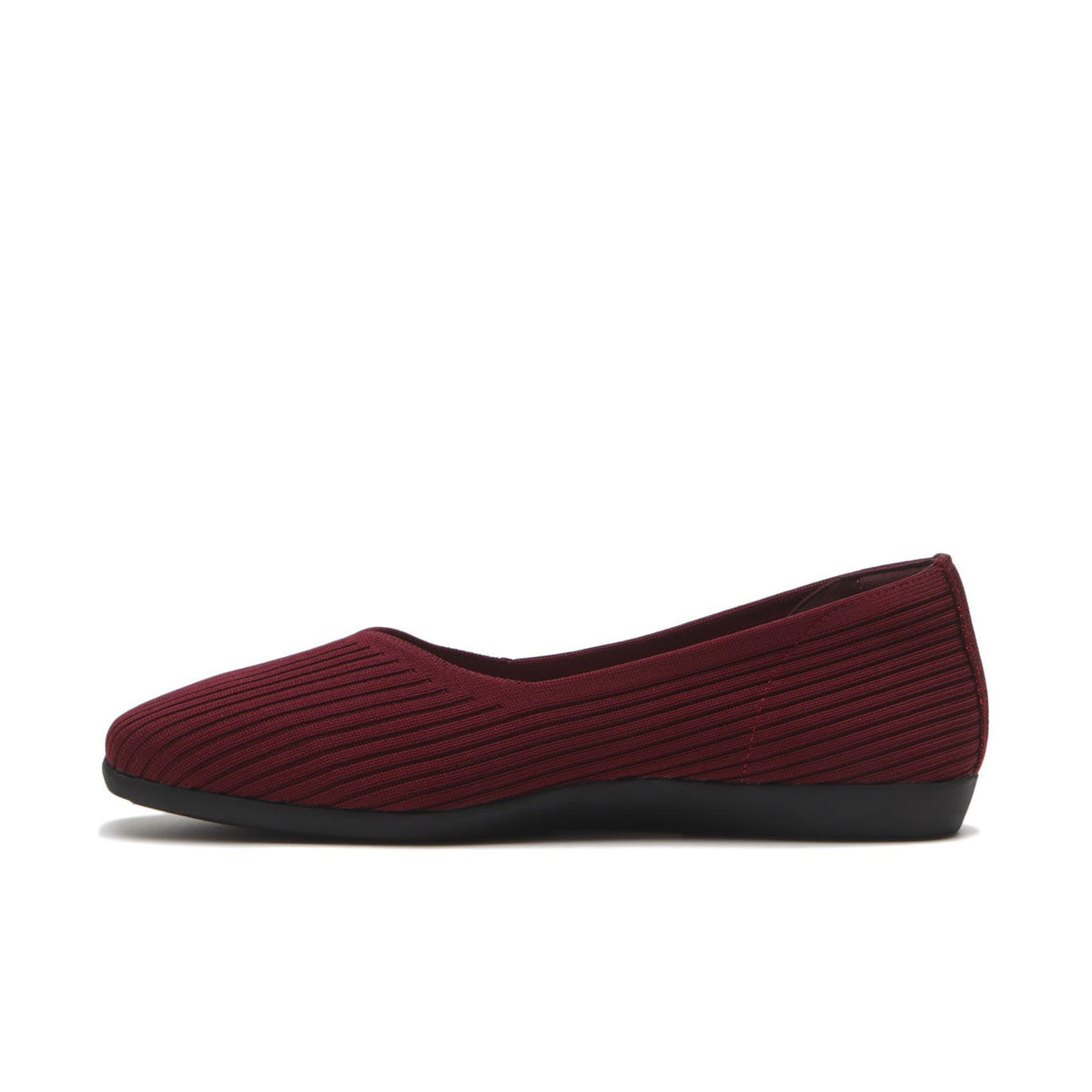 ABC SELECT SP SQUARE KNIT SHOES - BURGUNDY