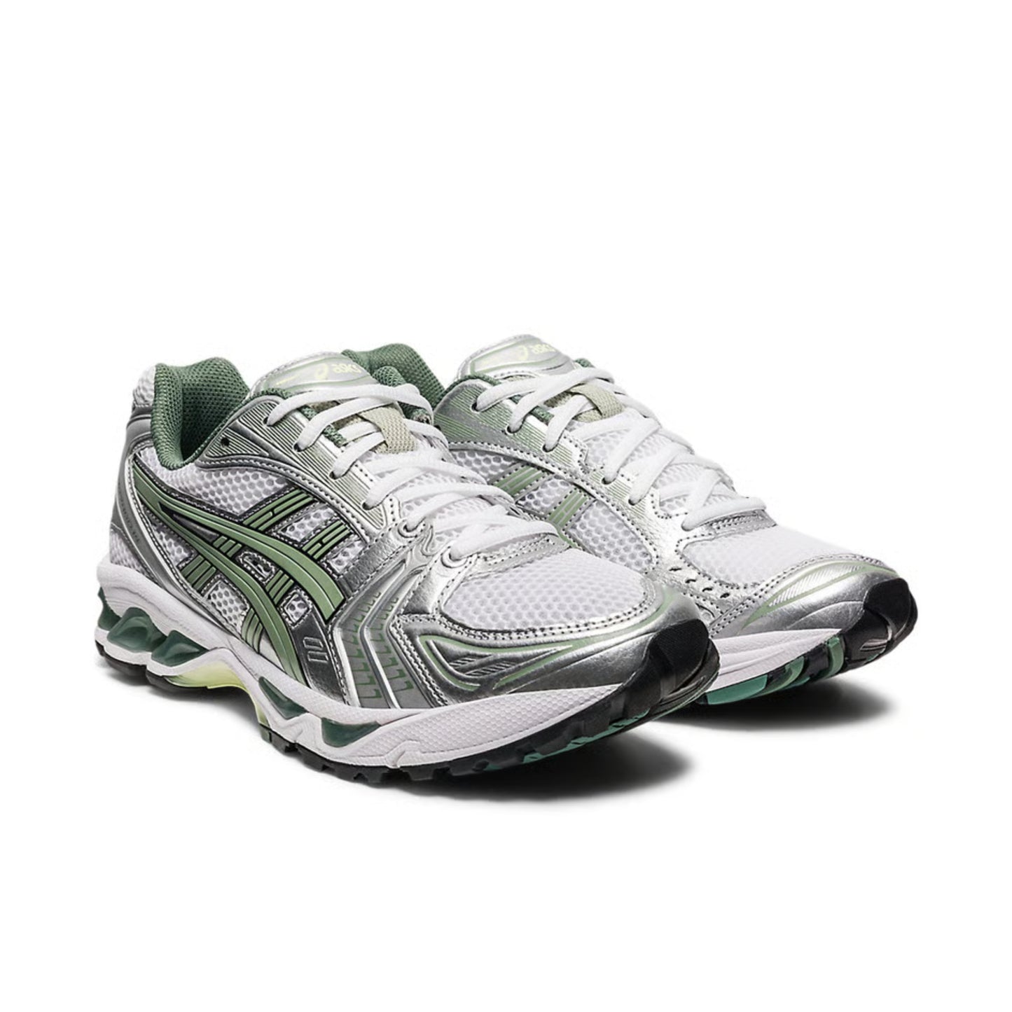 GEL-KAYANO 14 SHOES - WHITE/SLATE GRAY