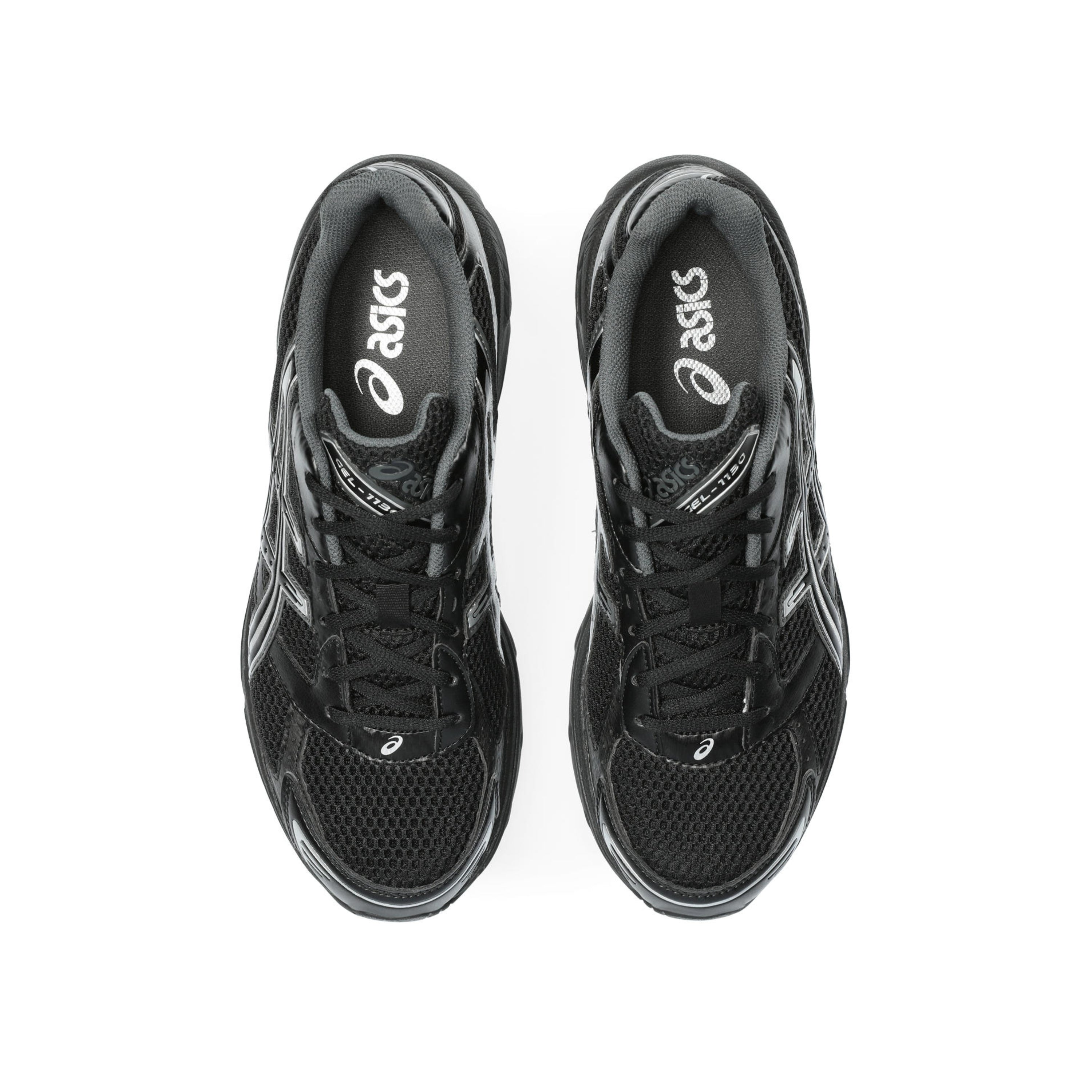 asics black pure silver