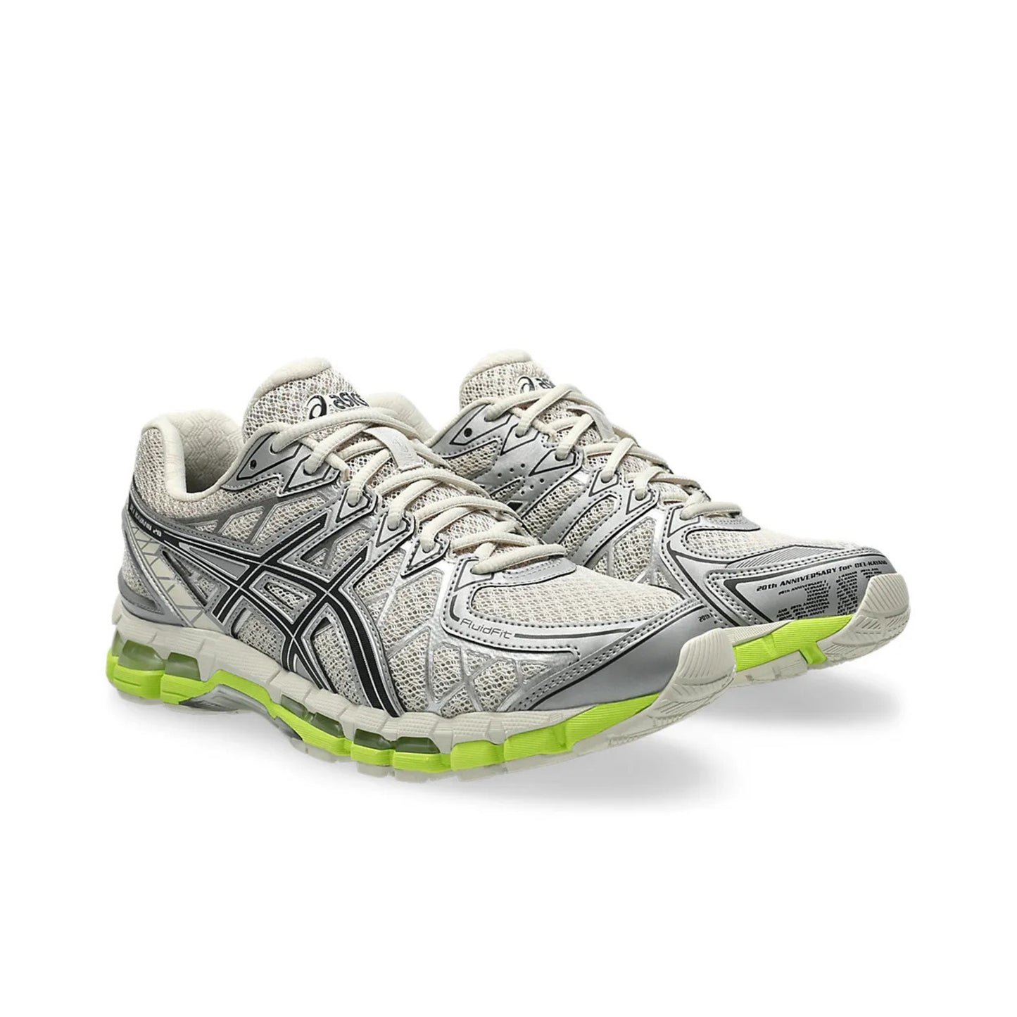 GIÀY ASICS GEL-KAYANO 20 - SMOKE GREY/BLACK