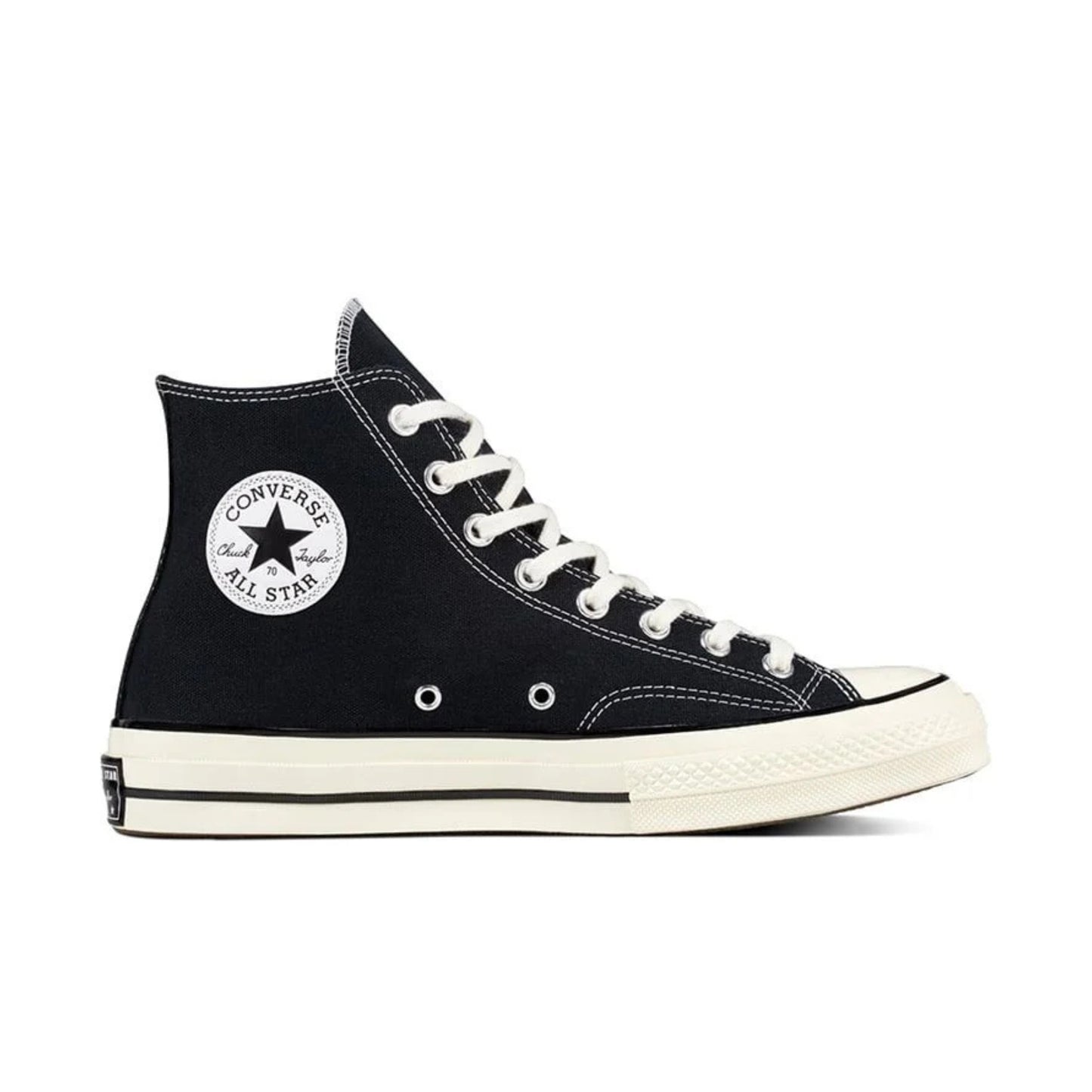 GIÀY CHUCK 70 - BLACK/BLACK/EGRET HIGH