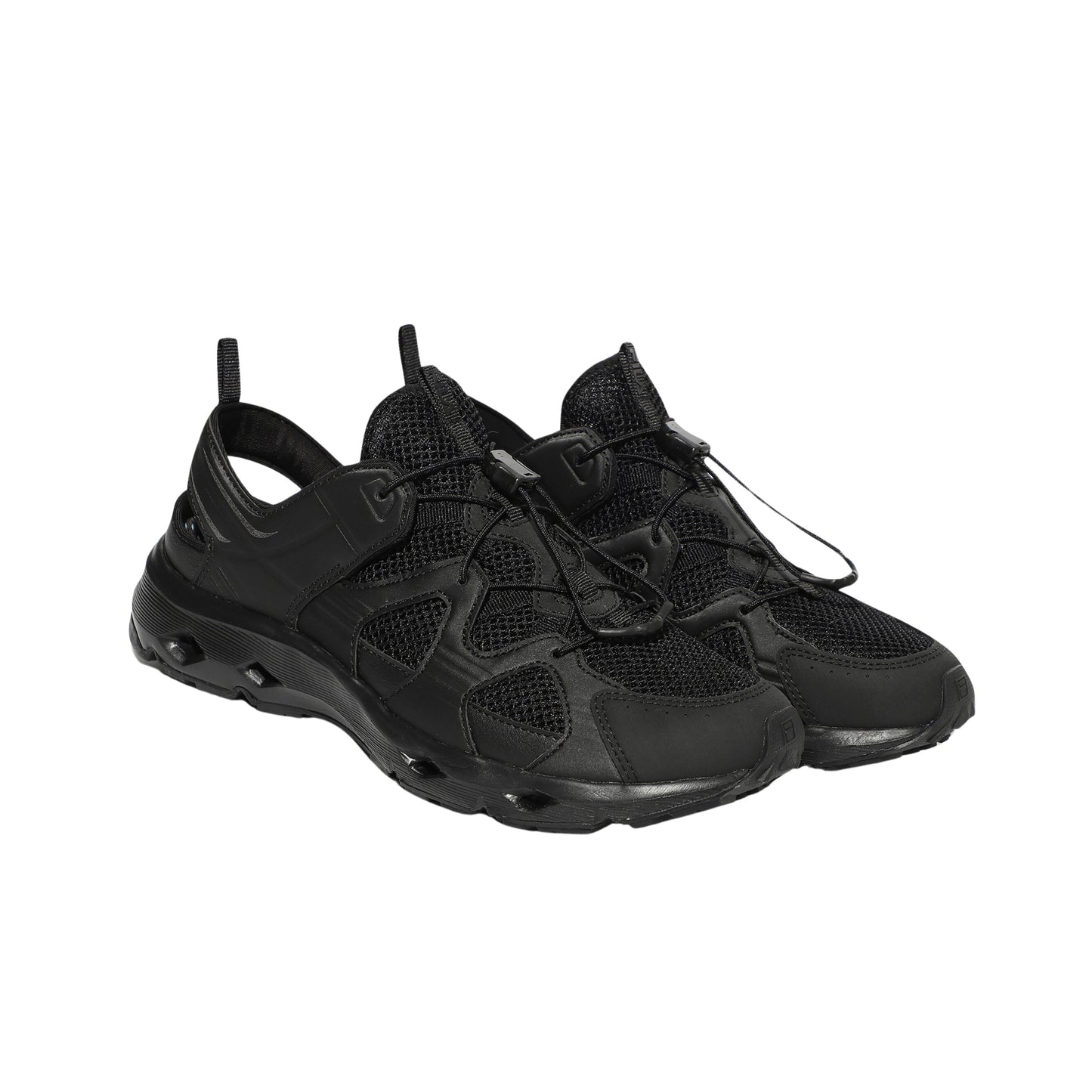 GIÀY SLEEK WAVY SD - BLACK/BLACK/BLACK