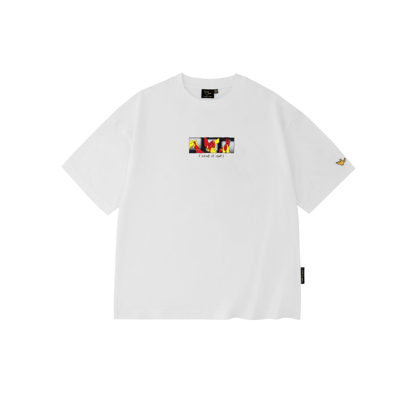 ÁO THUN WHAT IT ISNT X ABC-MART NO DAYS OFF - OFF WHITE