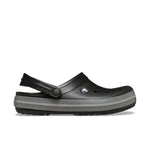 CROCBAND REFLECTIVE CLOG SHOES - BLACK