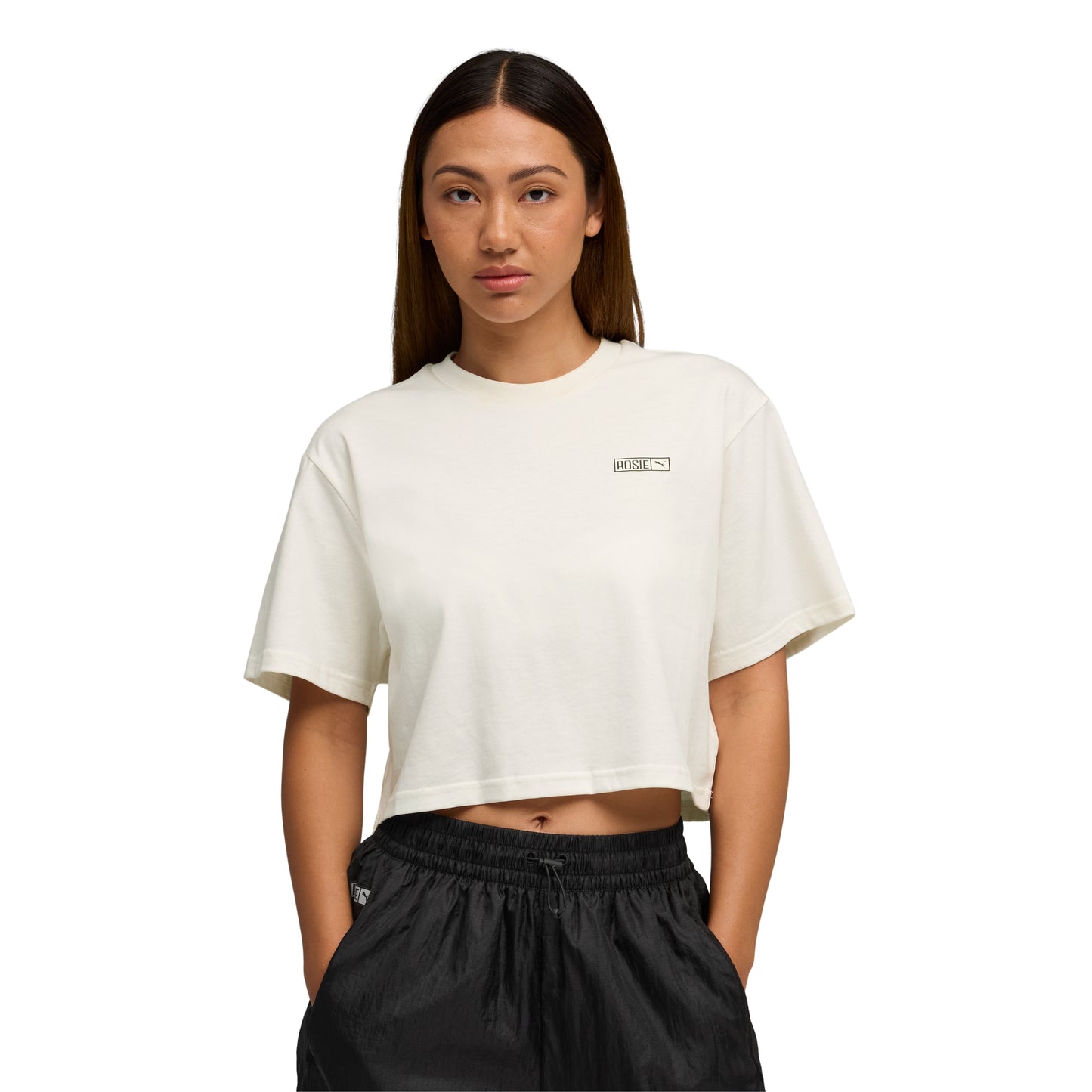 ÁO PUMA X ROSÉ RELAXED TEE - WARM WHITE