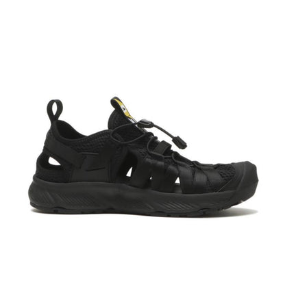 DRAINAGE LACE SHOES - BLACK
