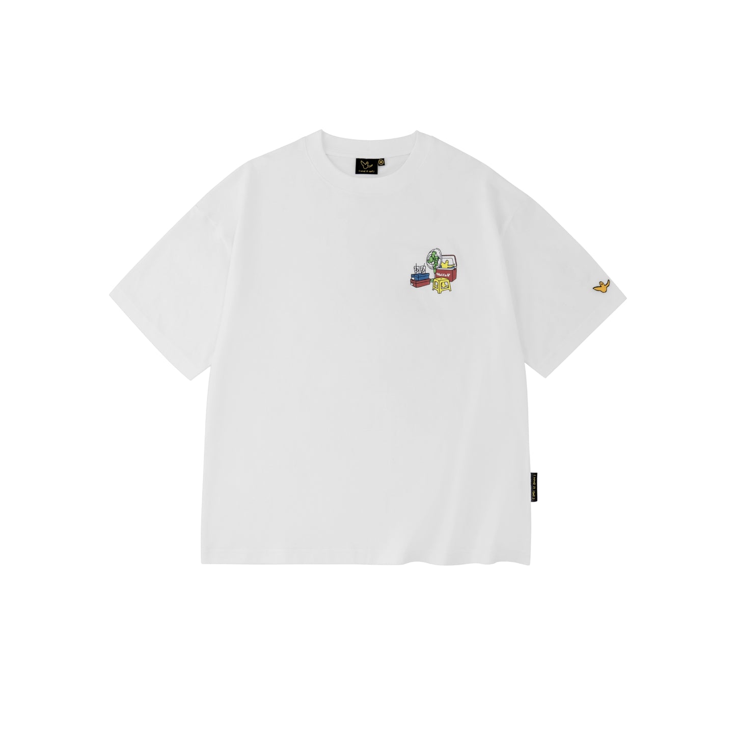 ÁO THUN WHAT IT ISNT X ABC-MART 'ĐÁ ME' - OFF WHITE