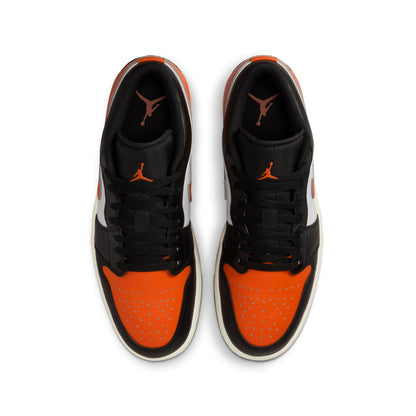GIÀY NIKE AIR JORDAN 1 LOW - BLACK/STRFSH