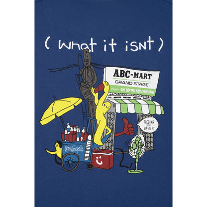 ÁO THUN WHAT IT ISNT X ABC-MART 'ĐÁ ME' - FADE BLUE