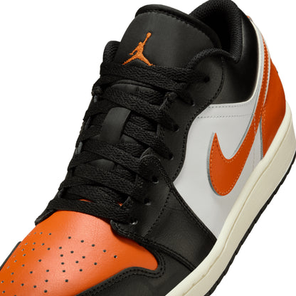 GIÀY NIKE AIR JORDAN 1 LOW - BLACK/STRFSH
