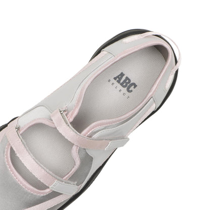 GIÀY NỮ RIBBON MARYJANE - GRAY/PINK