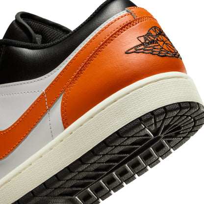 GIÀY NIKE AIR JORDAN 1 LOW - BLACK/STRFSH