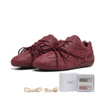 SPEEDCAT VTG X ROSÉ SHOES - DARK CRIMSON-ALPINE SNOW