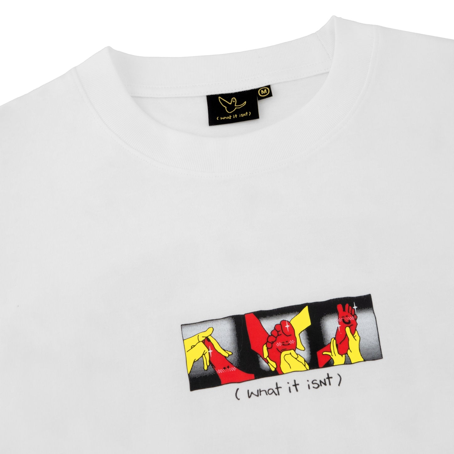 ÁO THUN WHAT IT ISNT X ABC-MART NO DAYS OFF - OFF WHITE