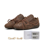 SPEEDCAT VTG X ROSÉ SHOES - HAUTE COFFEE-ESPRESSO BROWN