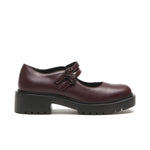 MARY JANE 5 TRACK WOMEN'S SHOES - BURGUNDY