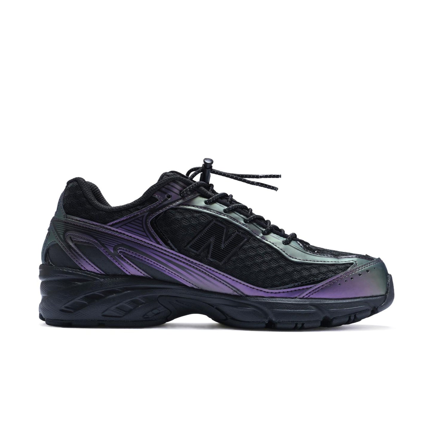 SHOES U509ABG - BLACK/SLATE GRAY/PLUM