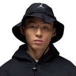 NIKE U J APEX BUCKET JUMPMAN HAT - BLACK/WHITE