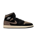 GIÀY AIR JORDAN 1 MID SE - BLACK/OLVGRY