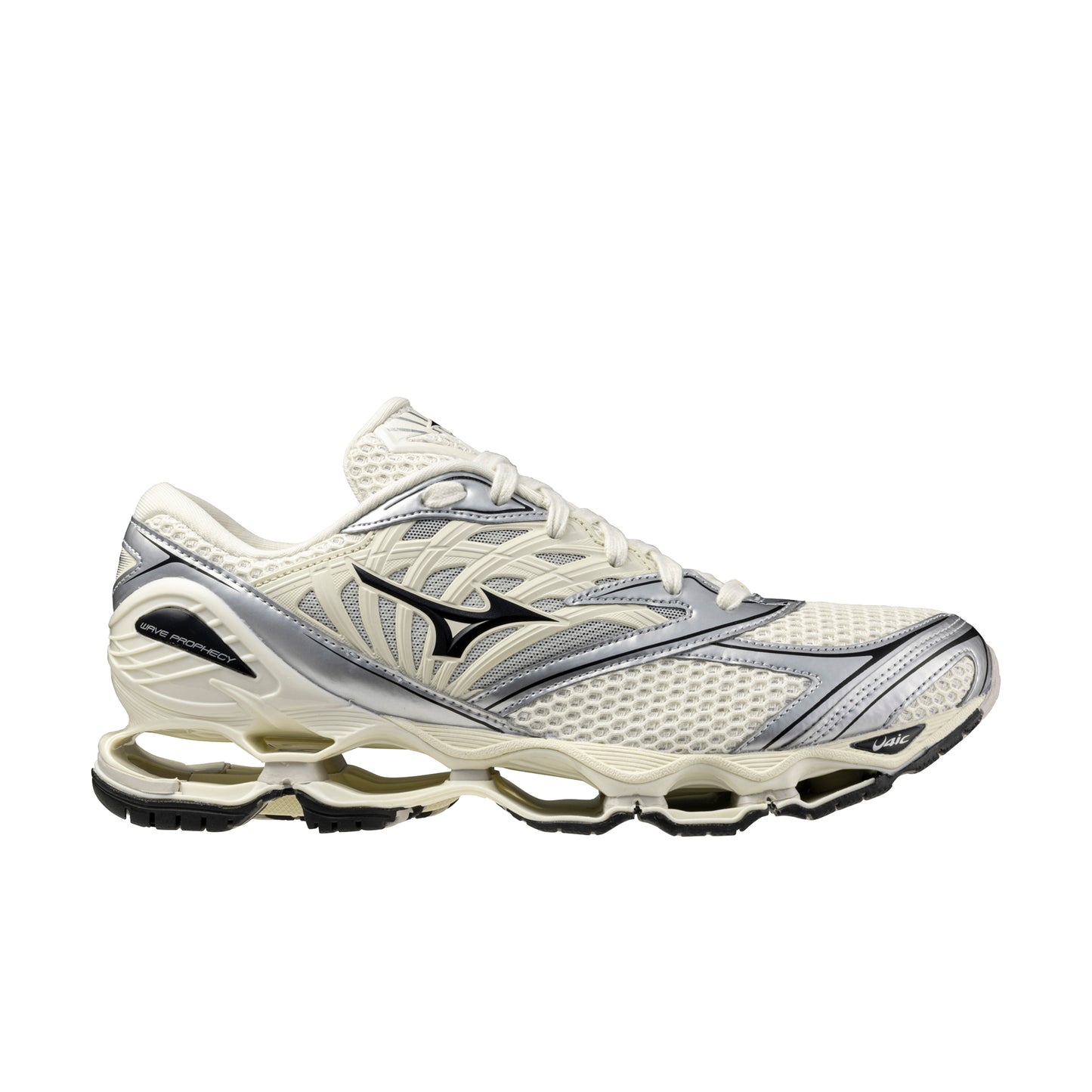 GIÀY WAVE PROPHECY LS - PRISTINE/BLACK/SILVER