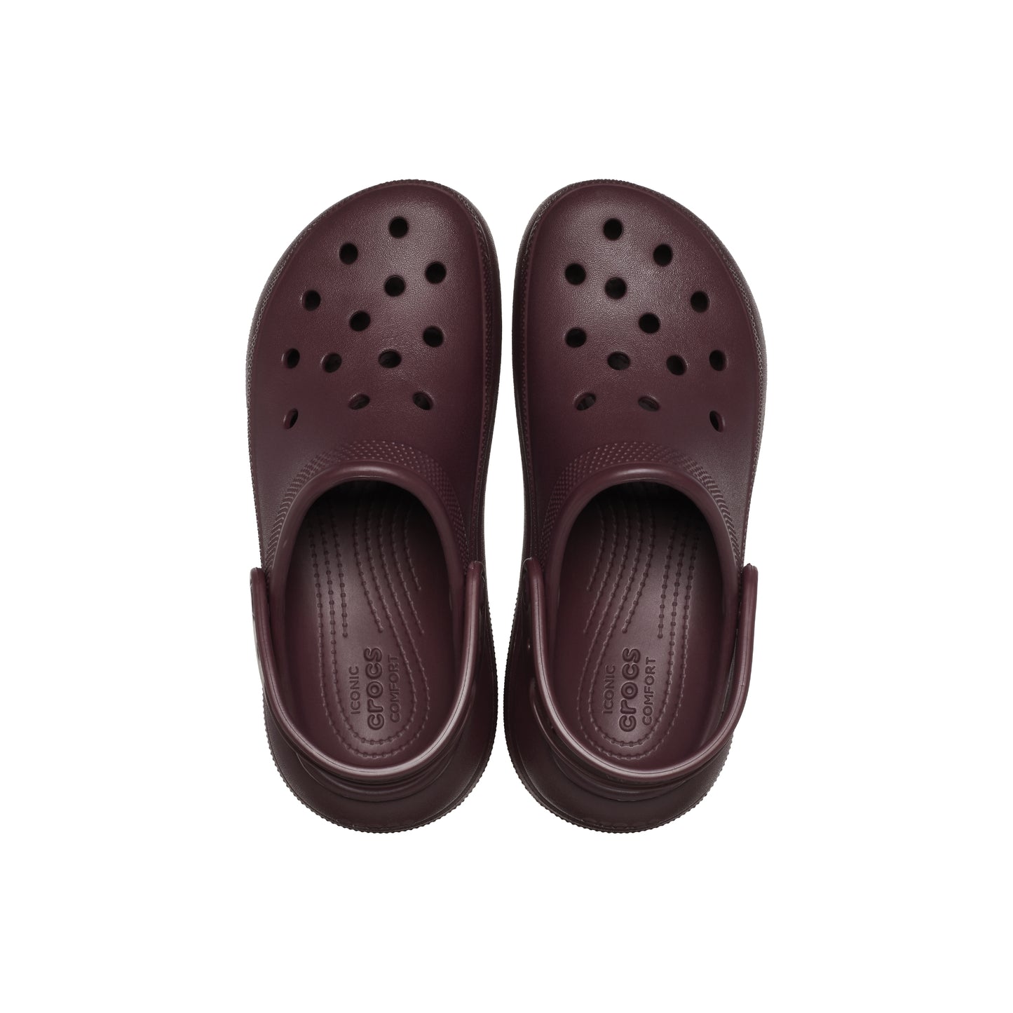 GIÀY CRUSH CLOG - DARK CHERRY