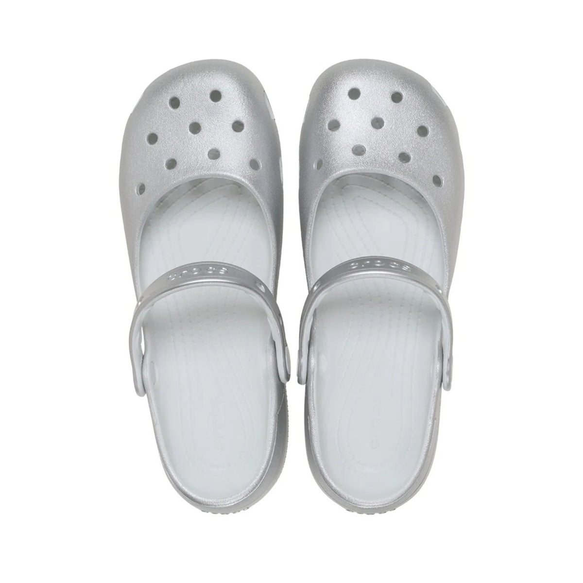 GIÀY CROCS CLASSIC TINTED METALLIC B - SILVER
