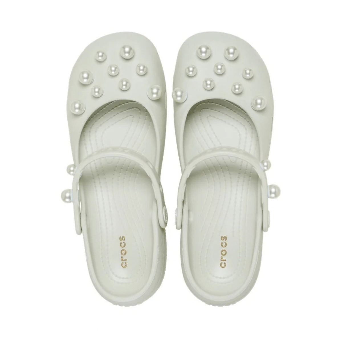 GIÀY CROCS CLASSIC DEMURE PEARL BALL - LINEN