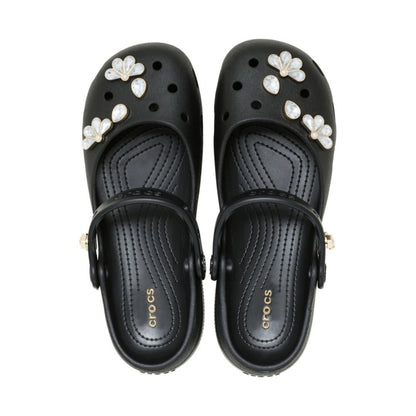 GIÀY CROCS CLASSIC DEMURE GEM BALLET - BLACK