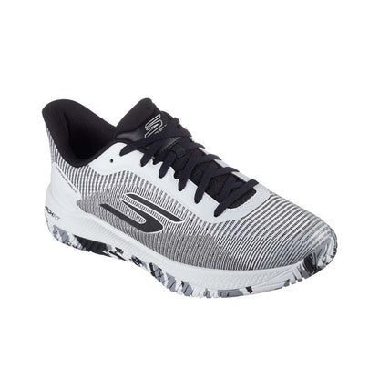 SKECHERS VIPER COURT PRO 2.0 GO PICKLEBALL SHOES - WHITE/BLACK