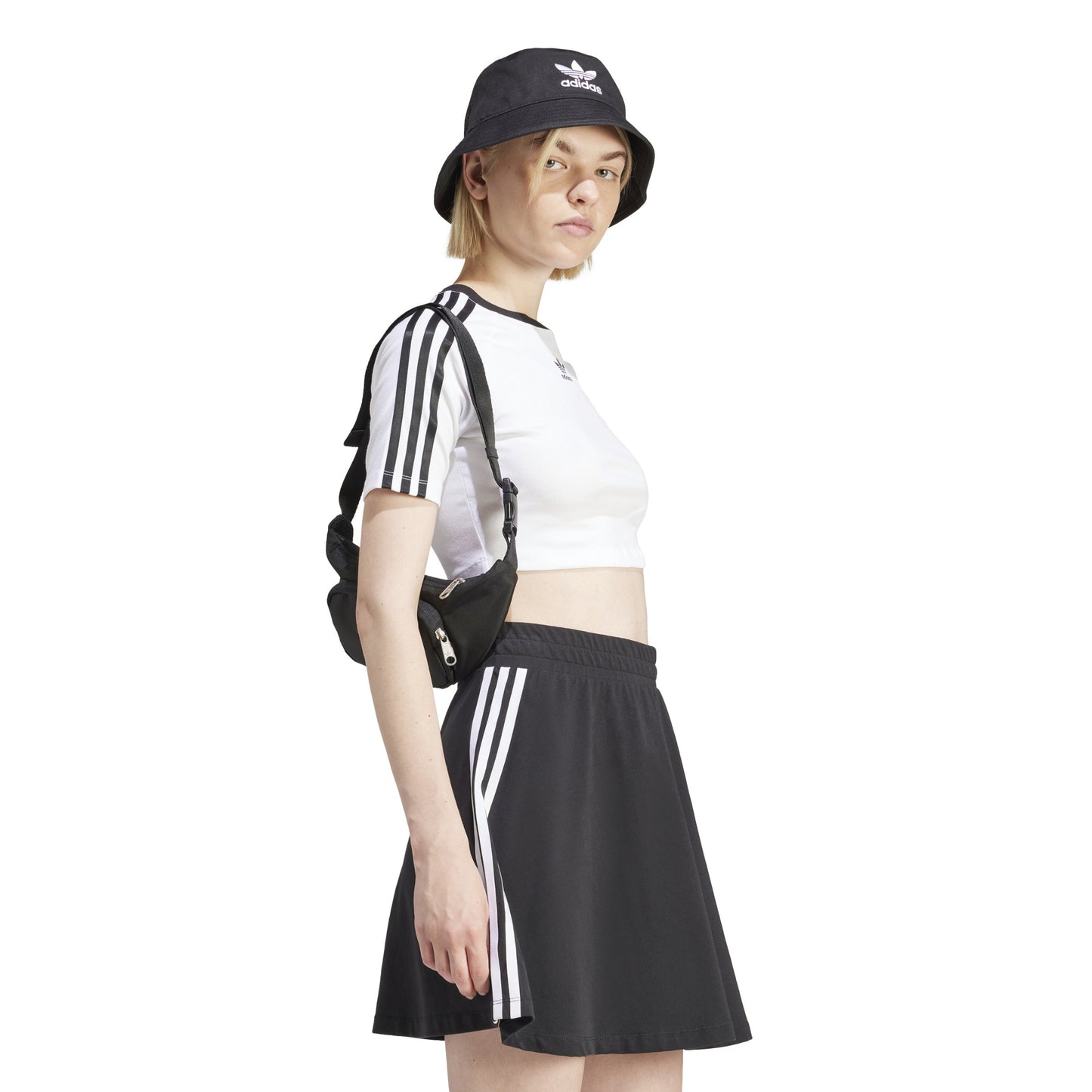 WOMEN'S 3S BABY TEE - WHITE