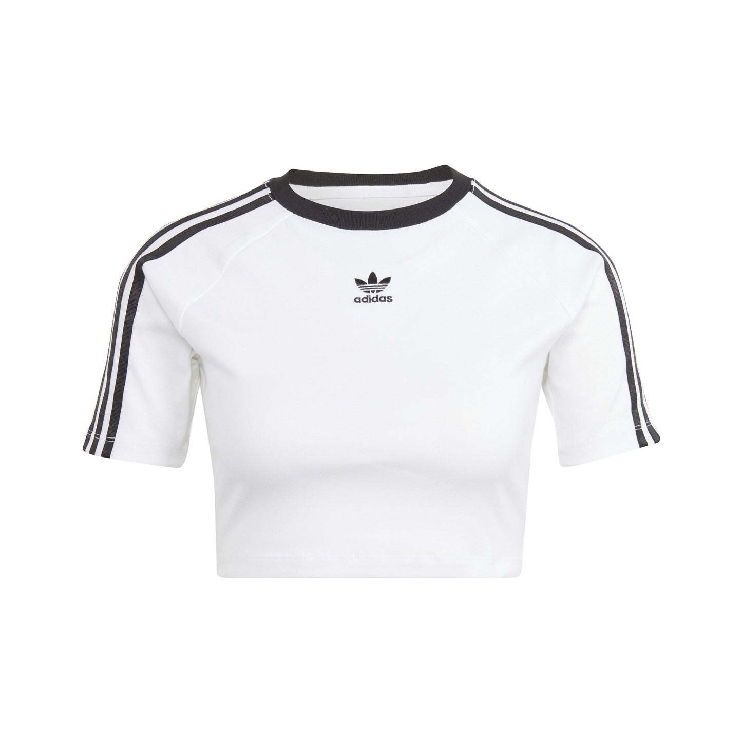 WOMEN'S 3S BABY TEE - WHITE
