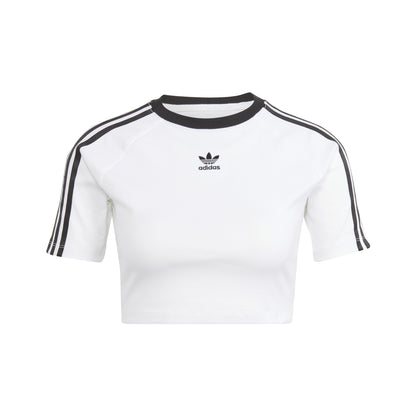 WOMEN'S 3S BABY TEE - WHITE