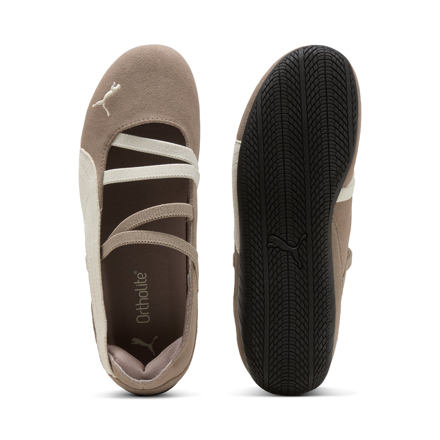GIÀY SPEEDCAT BALLET SD WNS - MOUSE GRAY-PUMA BLACK