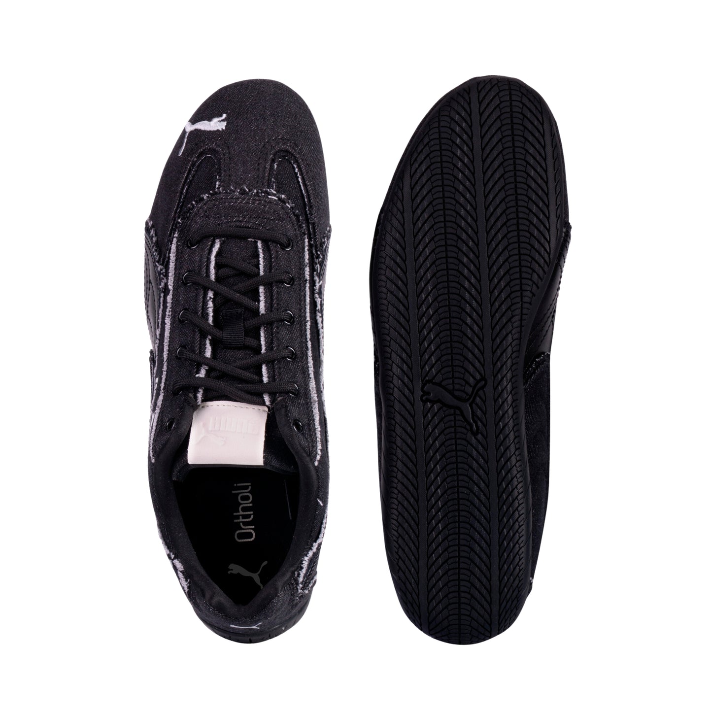 GIÀY SPEEDCAT CRAFTED DENIM - PUMA BLACK-WARM W